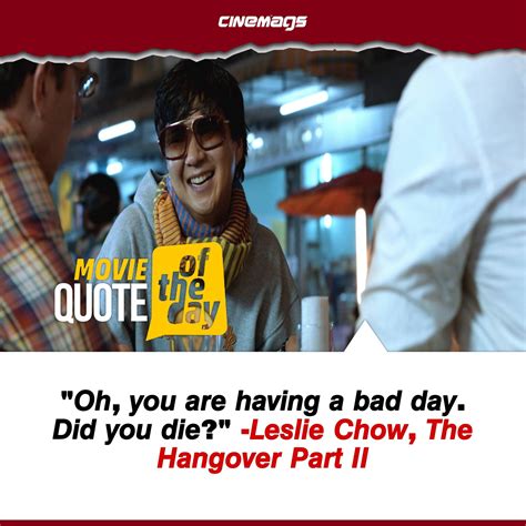 mr chow hangover quotes|50 'Mr Chow' The Hangover Quotes (Imaginary) .